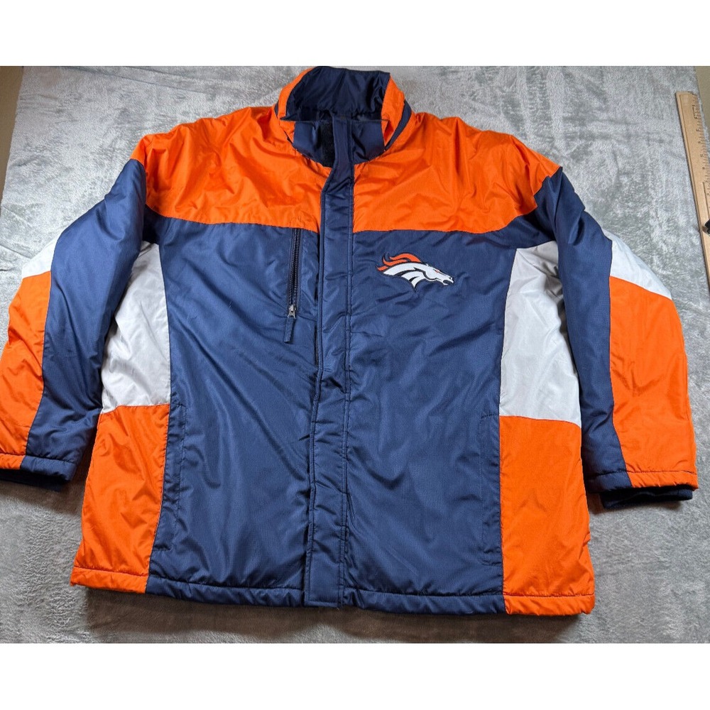 Vintage NFL Denver Broncos G-III Puffer Jacket Men's Adult Size 2XL